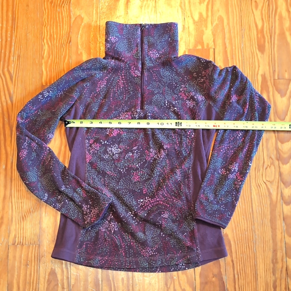 Columbia Fleece 1/4 Zip High Neck Sz Small